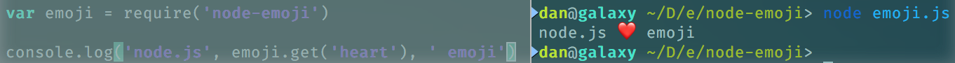 node-emoji example