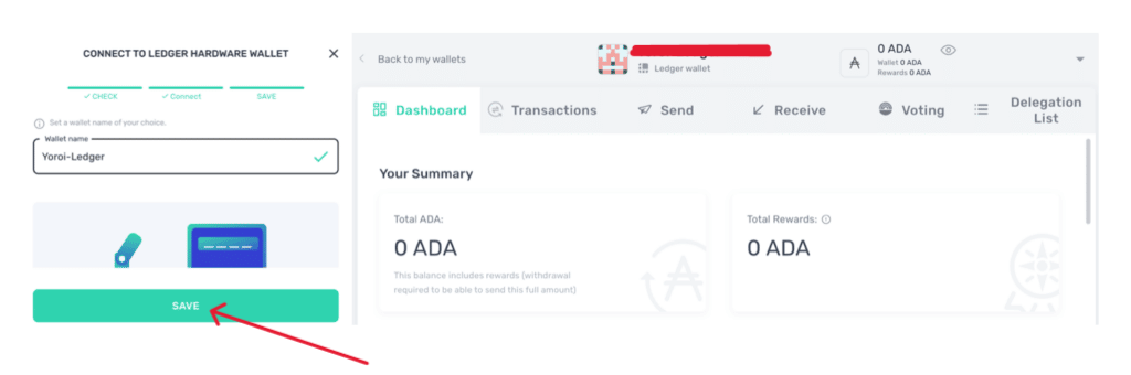 How to stake Cardano (ADA) Ledger Live