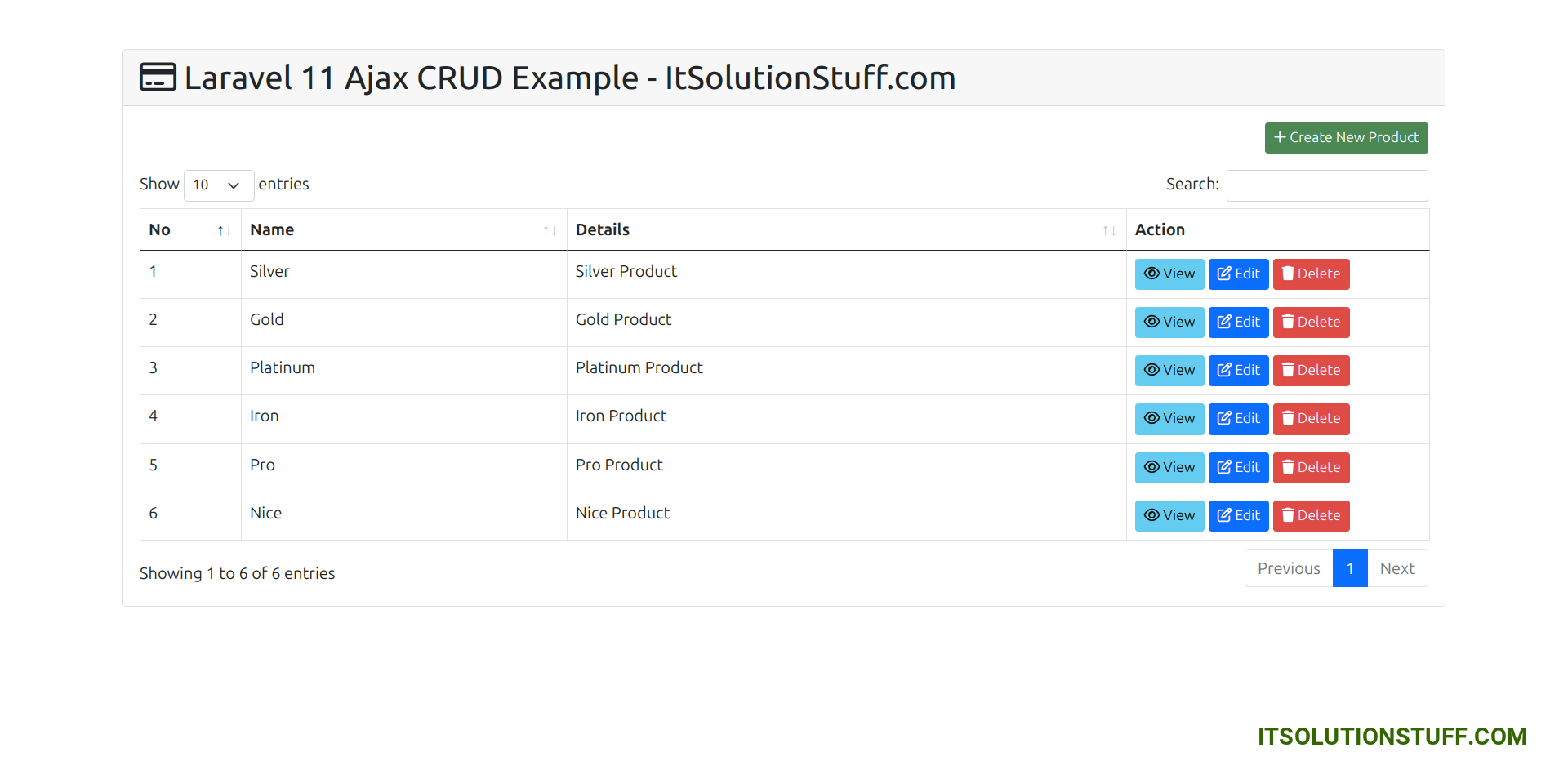 GitHub - savanihd/Laravel-11-Ajax-CRUD-Operation: In Laravel 11, AJAX ...