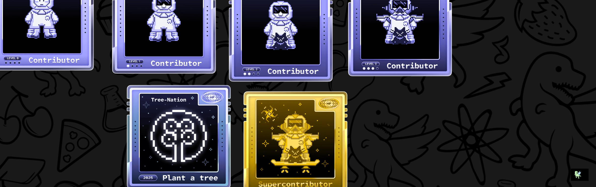 An image of @prateekk9223's Holopin badges, which is a link to view their full Holopin profile