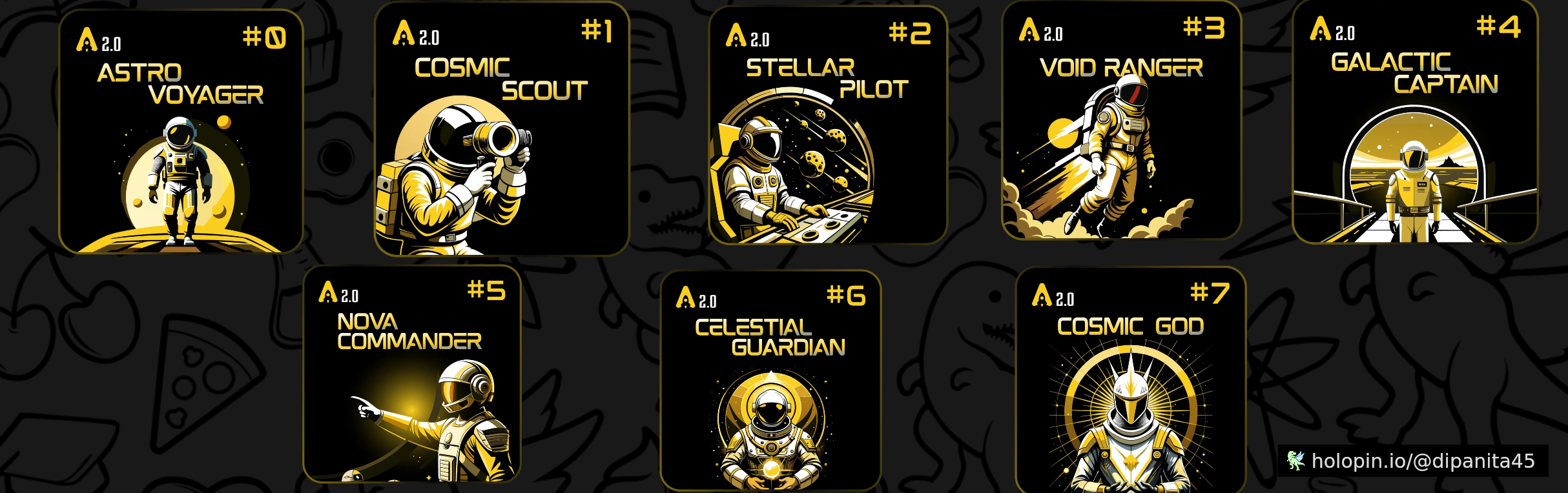 An image of @dipanita45's Holopin badges, which is a link to view their full Holopin profile