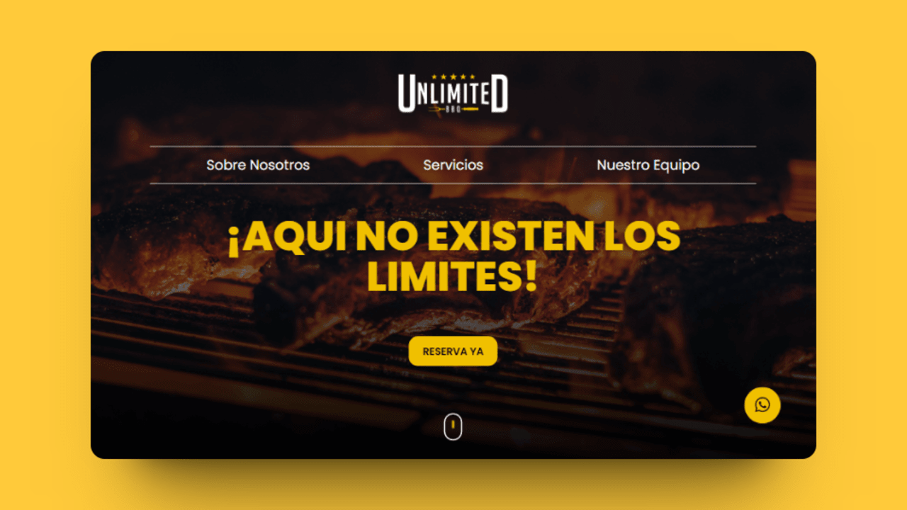 Unlimited BBQ principal page