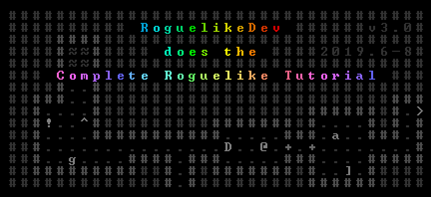 Roguelike Tutorial 2019