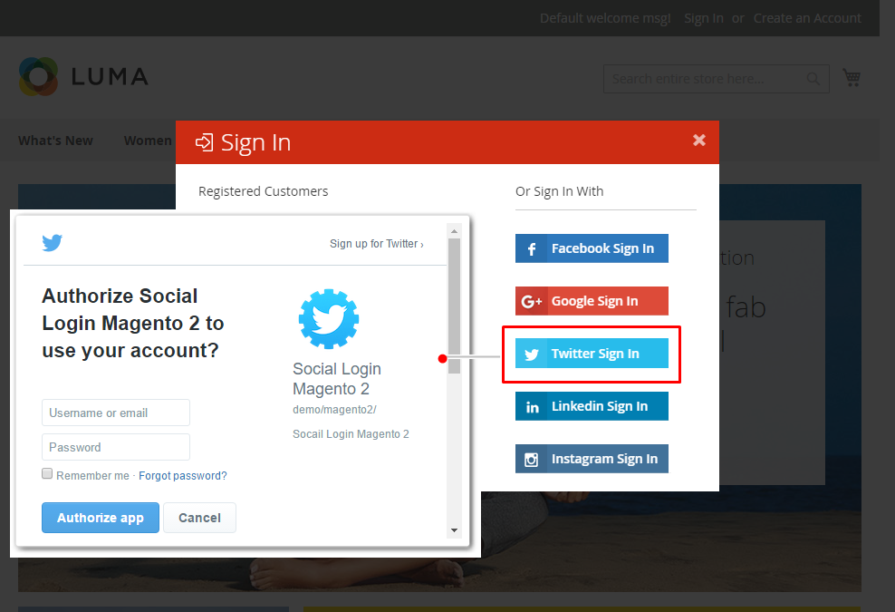 Social Login