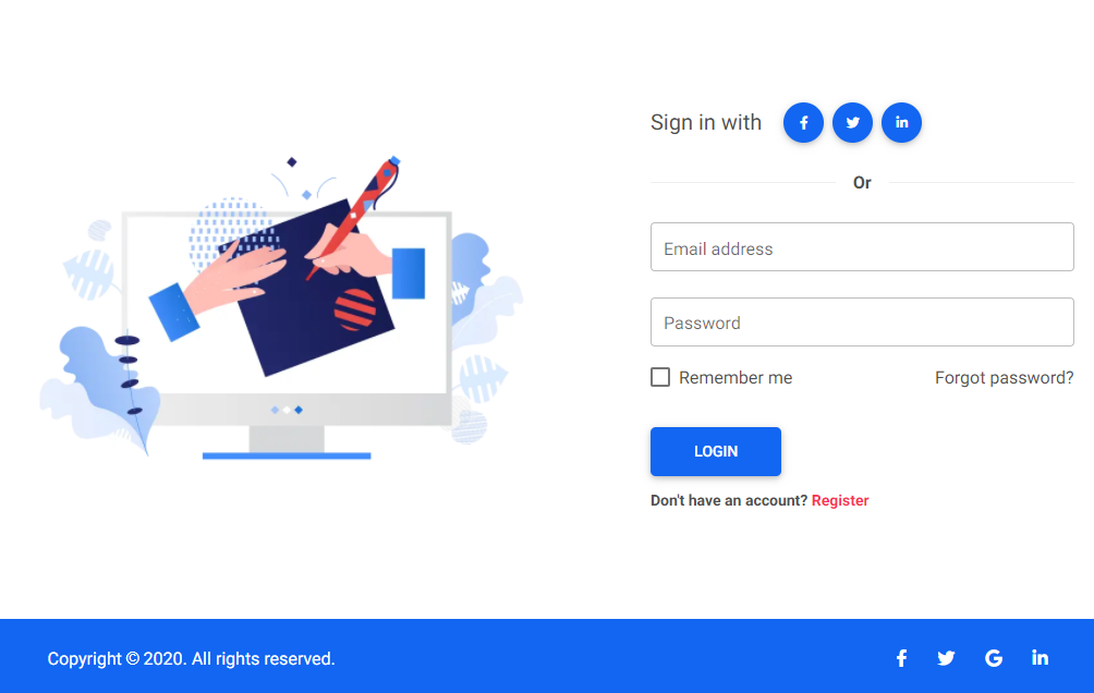 Bootstrap 5 Login Form