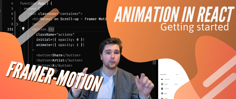 Title card for Page Transitions in React Router with Framer Motion