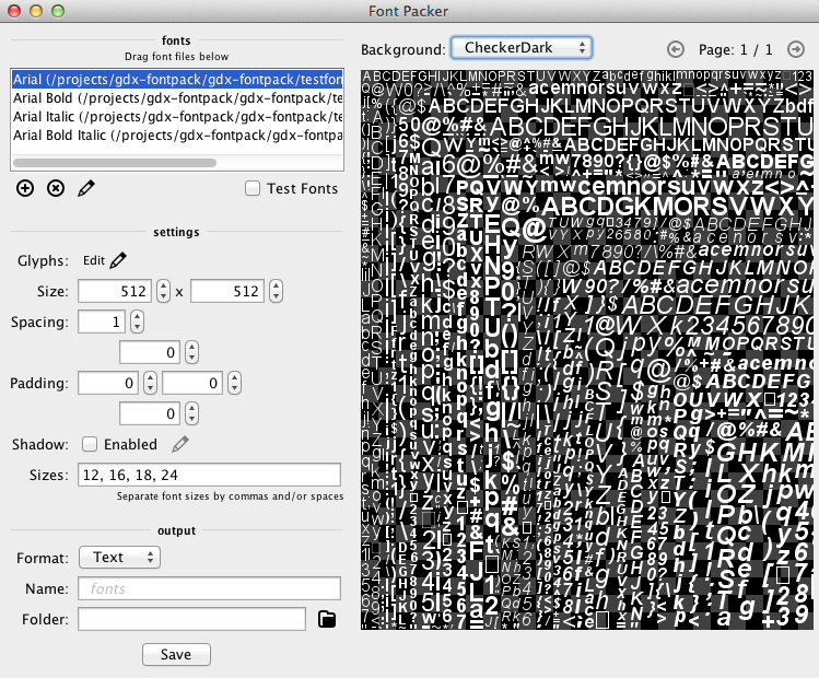 GitHub - mattdesl/gdx-fontpack: Font and GUI packing tools for LibGDX ...
