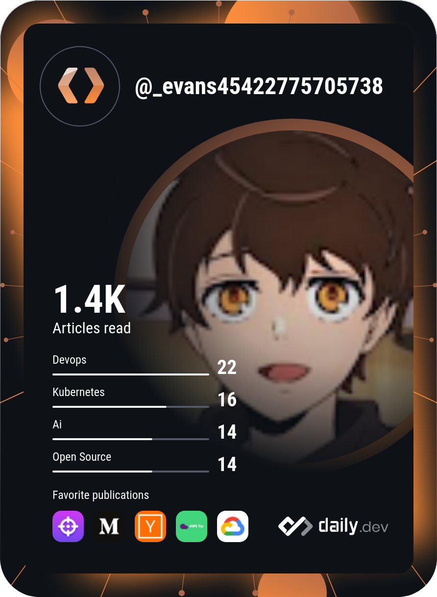 EvanS's Dev Card