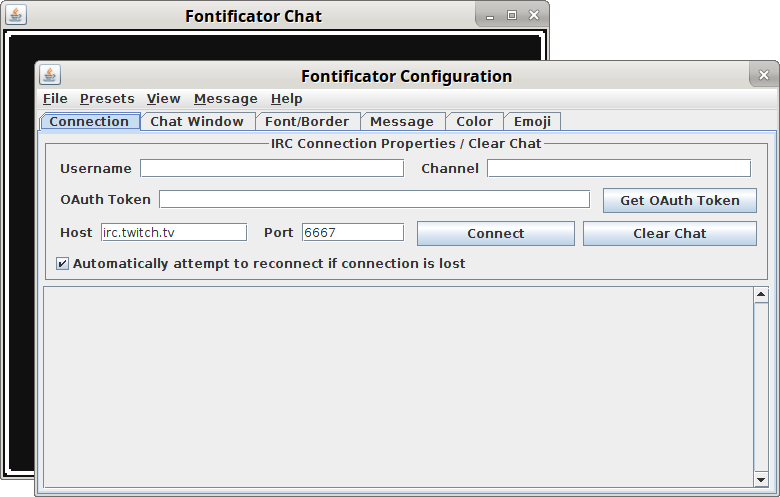 Chat Game Fontificator