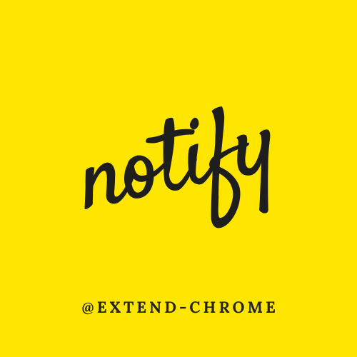 @extend-chrome/notify logo