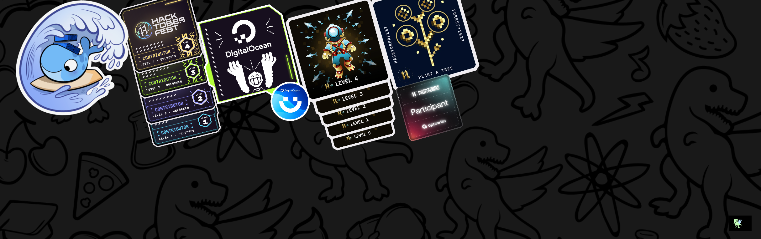 @hunter's Holopin board