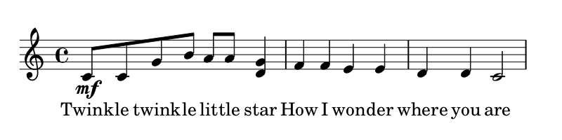 twinkle twinkle initial version