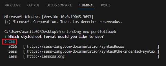 Terminal en VsCode