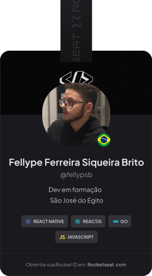 Fellype Ferreira Siqueira Brito's Rocket ID