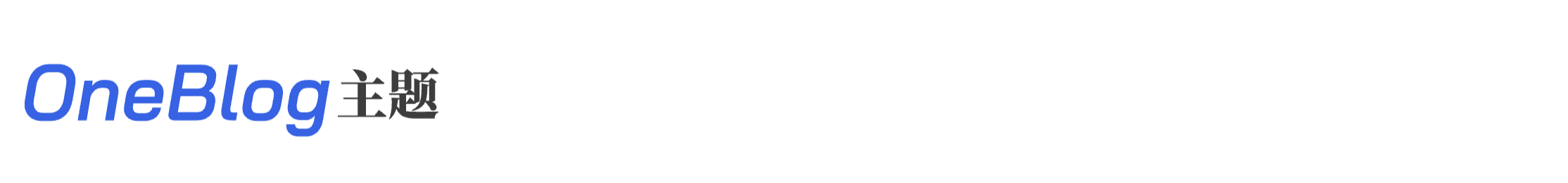 oneblog