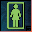 Achievement badge icon