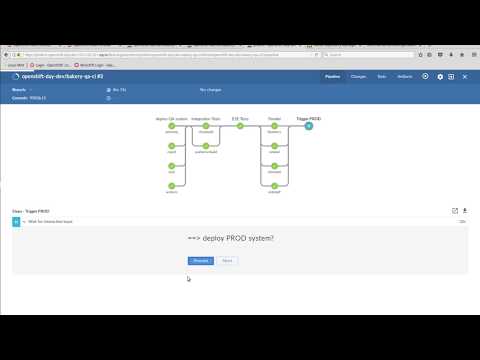 OpenShift Build Pipeline - Part 07 -  Productive Deployment