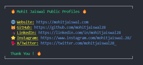 mohit-jaiswal Output