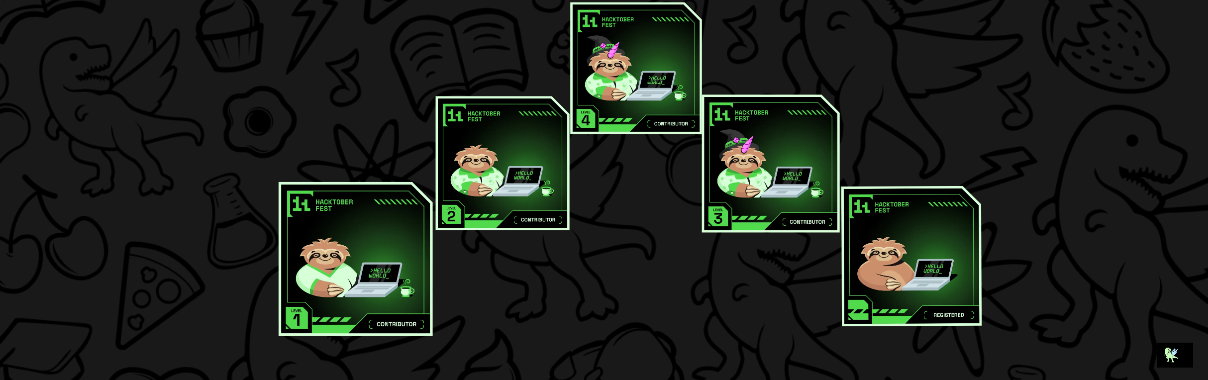 An image of @utkarsh2004git's Holopin badges, which is a link to view their full Holopin profile