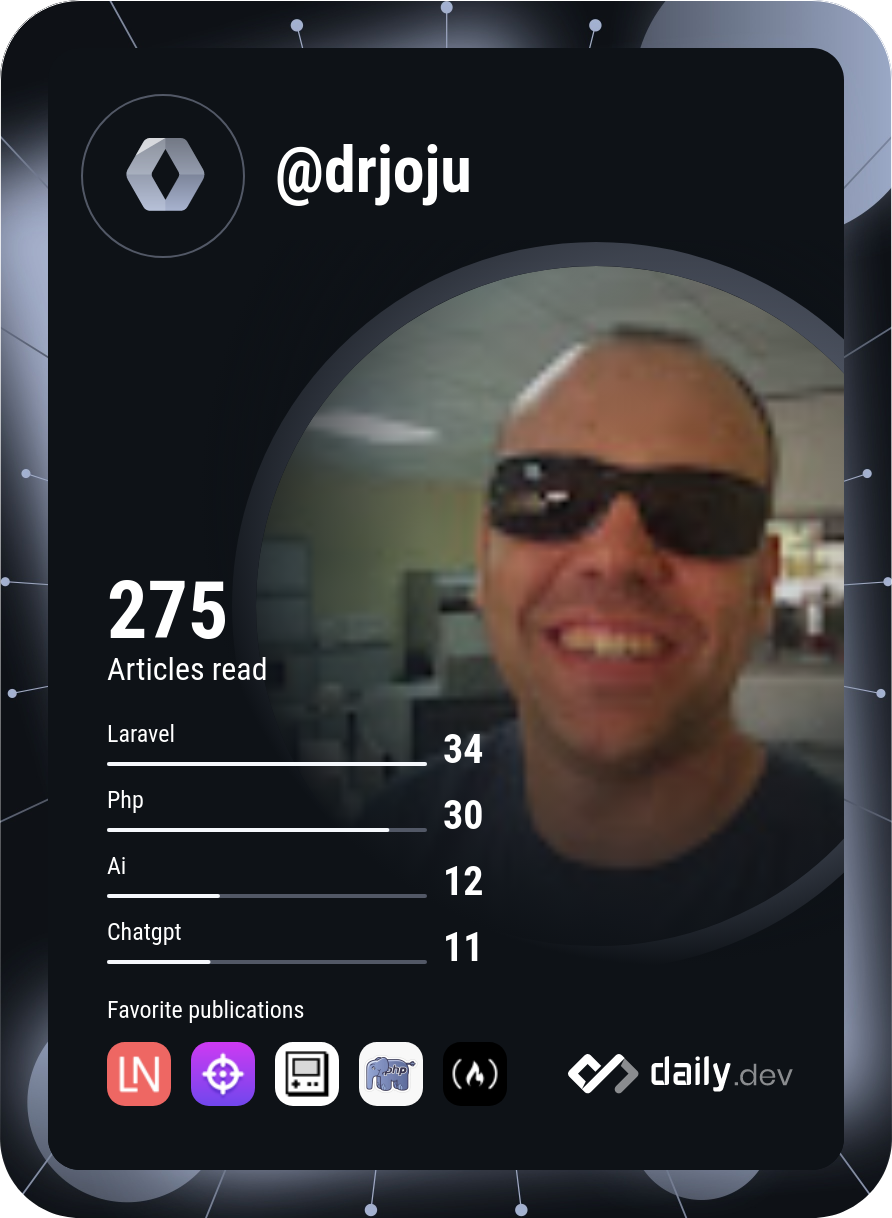 Jose Juan Calvo's Dev Card