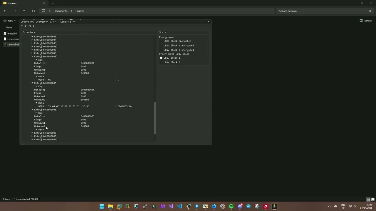 GitHub - Shmurkio/LenovoDMIDecryptor · GitHub