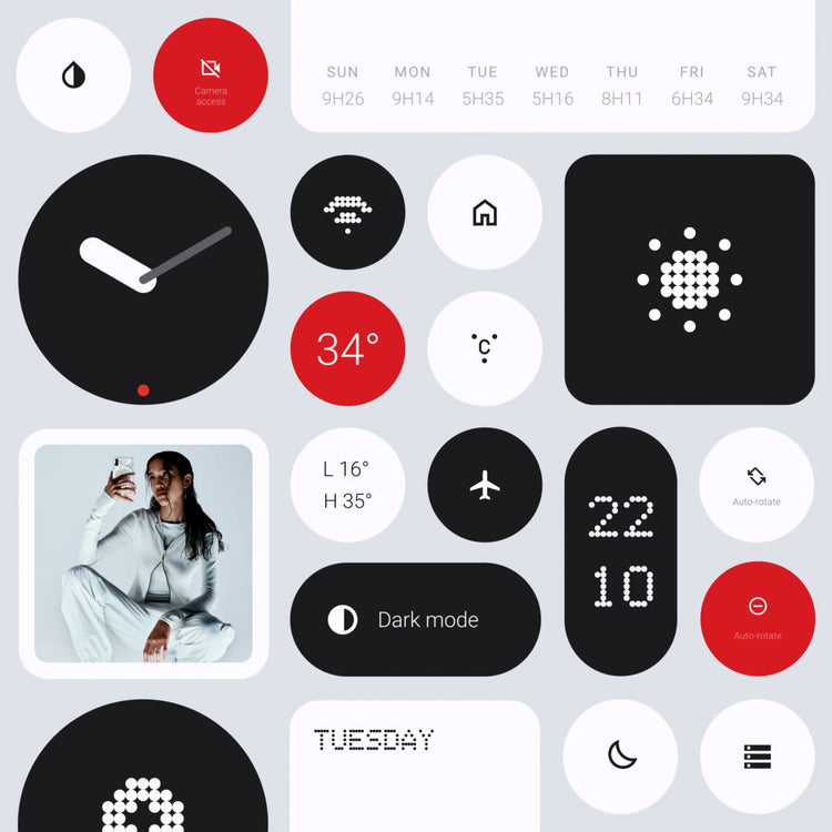 Clock widget