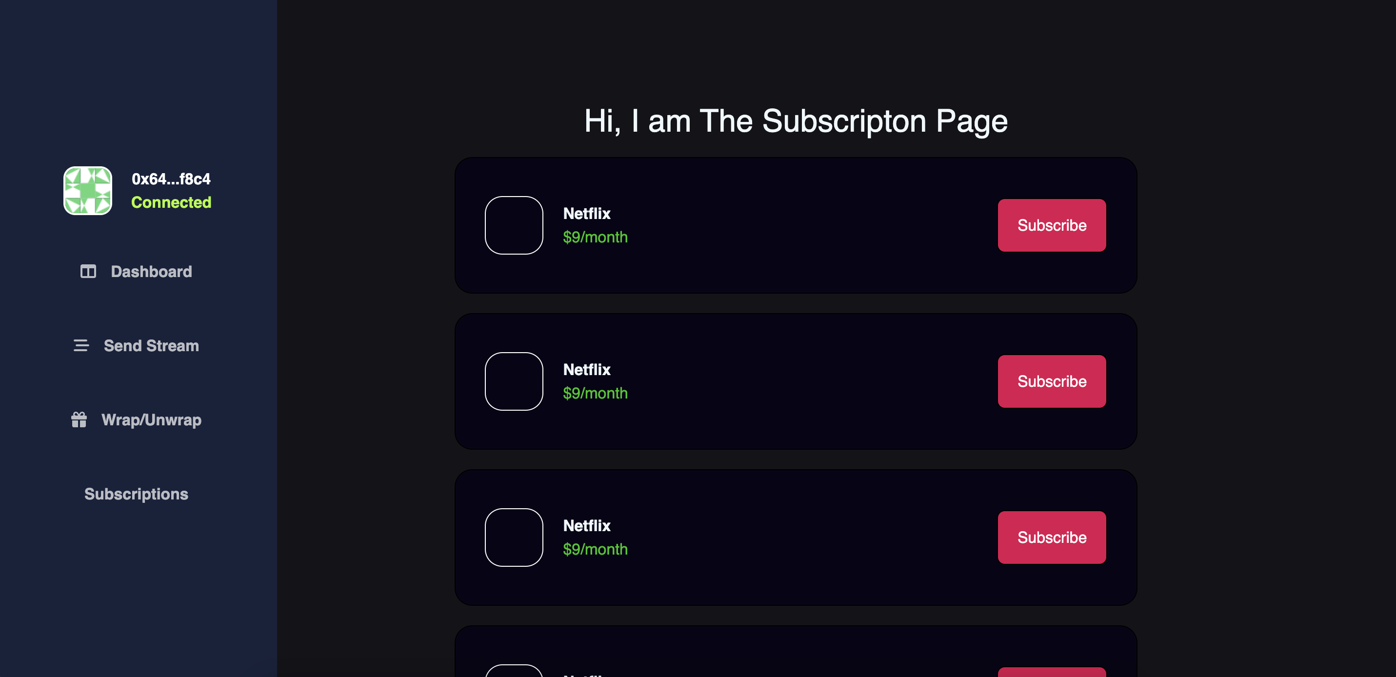 subscription