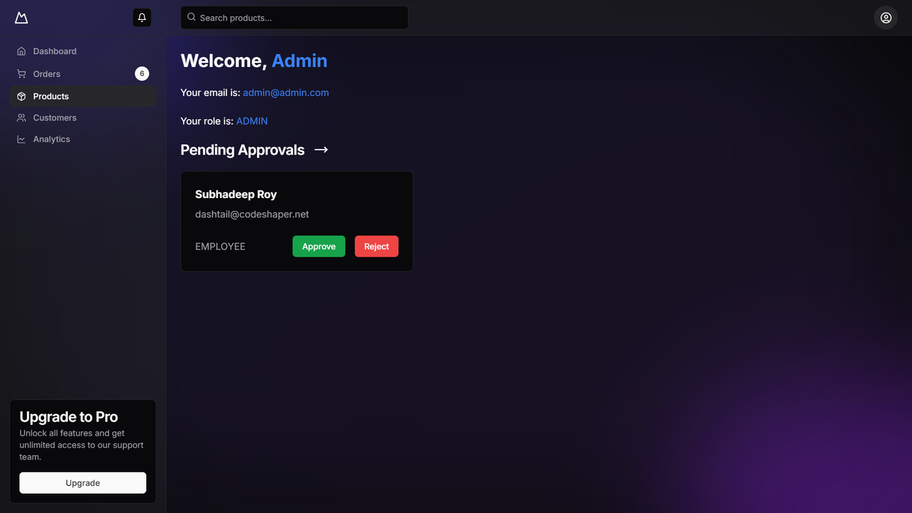 GitHub - subhadeeproy3902/admin-approved-auth: For accessing as admin ...