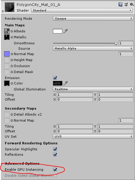 material gpu instancing