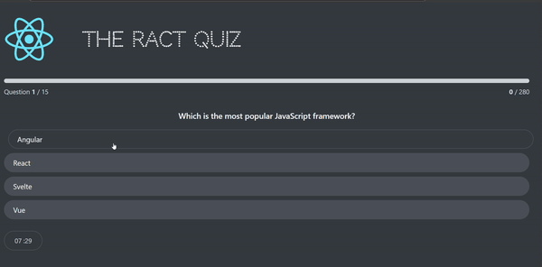 React Quiz