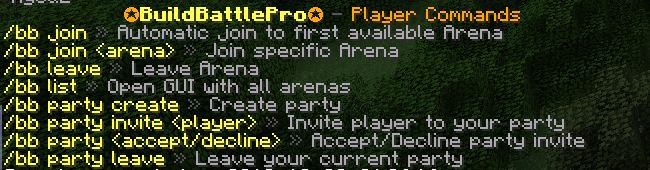 Player Commands