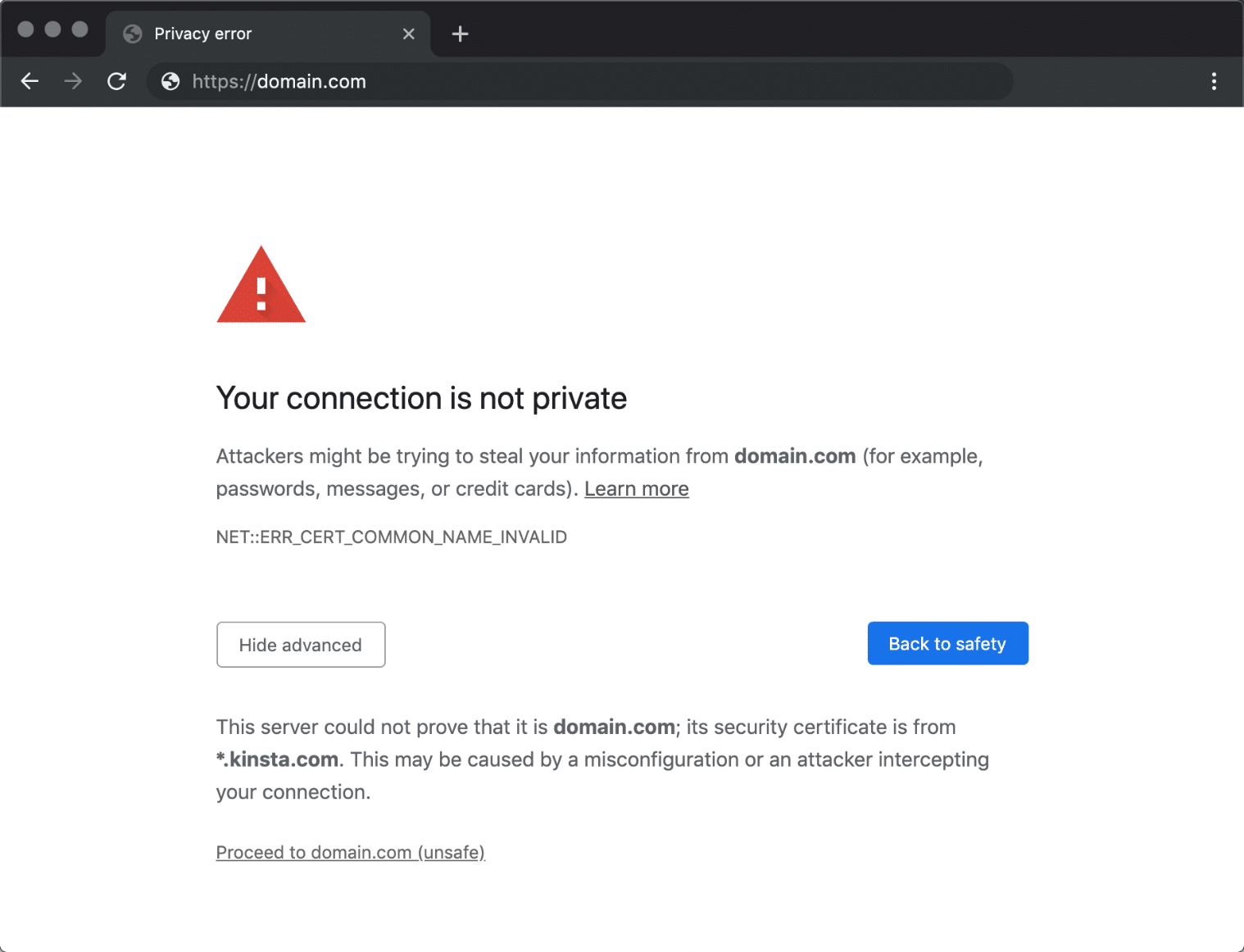 SSL Error