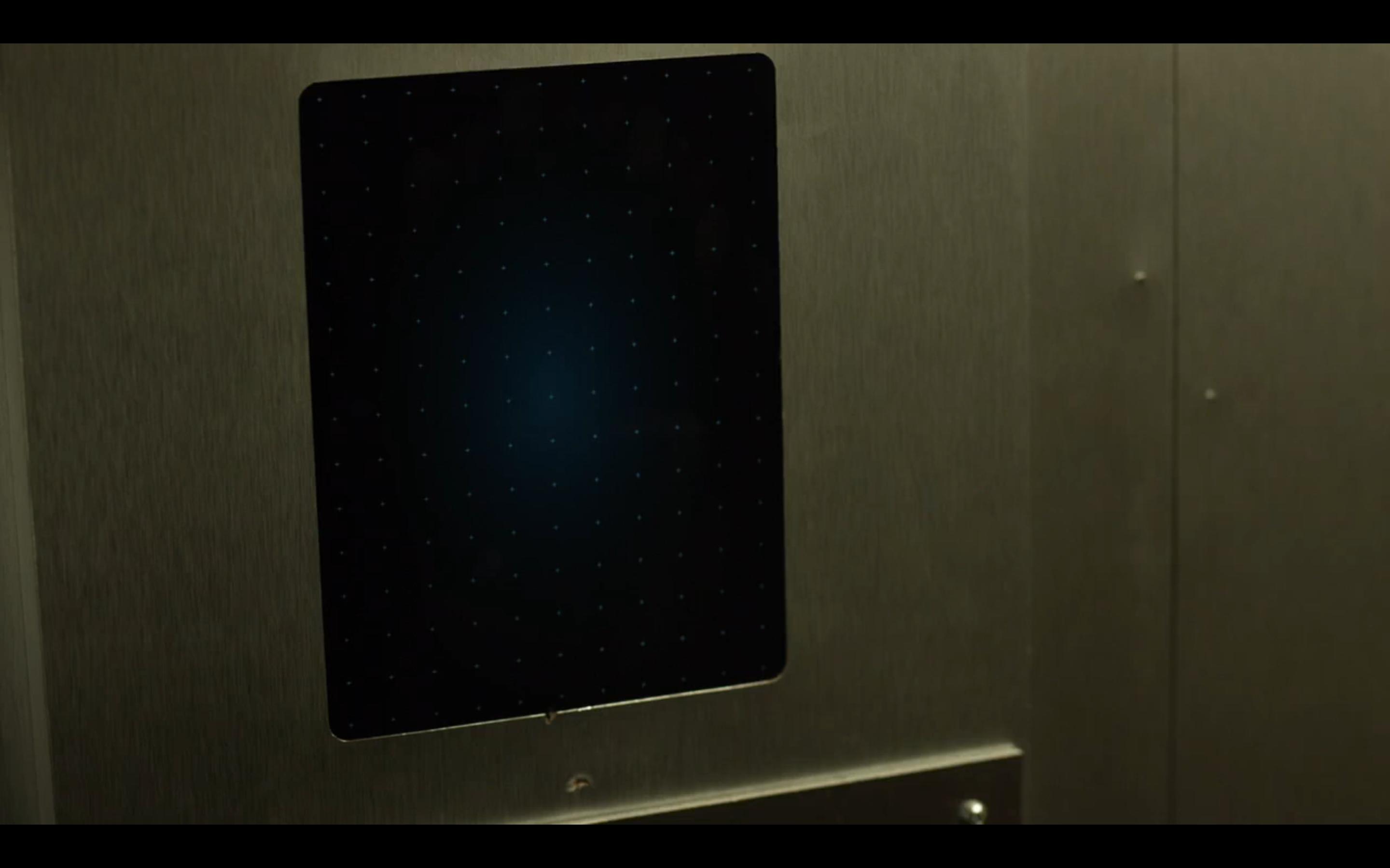 The elevators in Steel Mountain use palm-print scanners, :robot: screenshot 📷