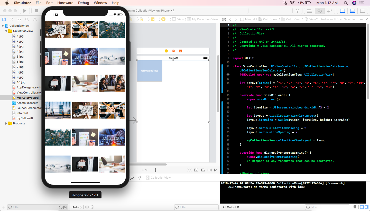 GitHub - cagdaseksi/CollectionView: How To Use Collection Views In ...