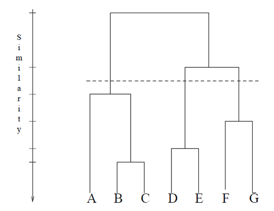 hierachical clustering diagram