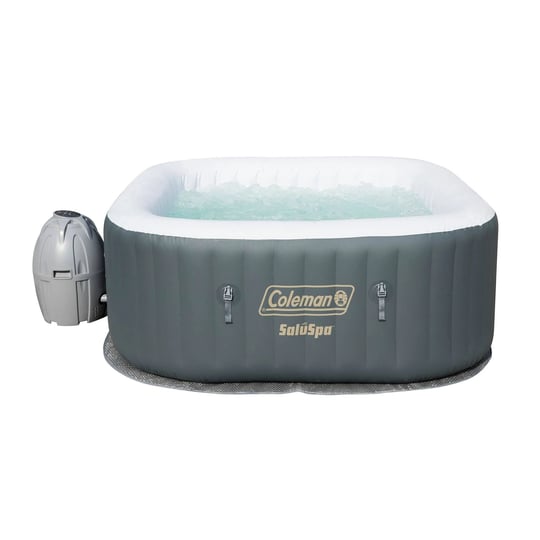 coleman-saluspa-4-person-portable-inflatable-outdoor-airjet-spa-hot-tub-gray-1