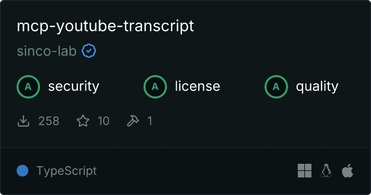 mcp-youtube-transcript