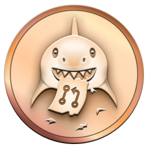 Badge Bronze "Pull Shark"