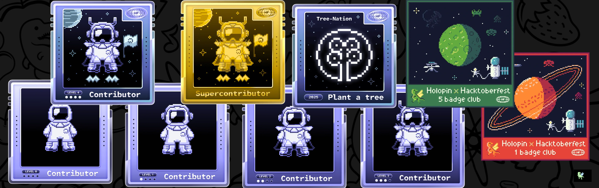 An image of @1408keshu's Holopin badges, which is a link to view their full Holopin profile