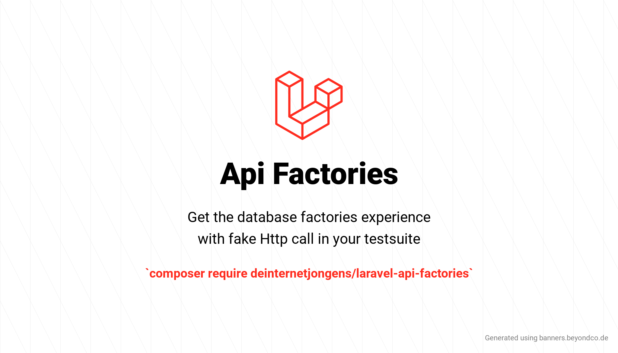 Social Card of Laravel Api Factories