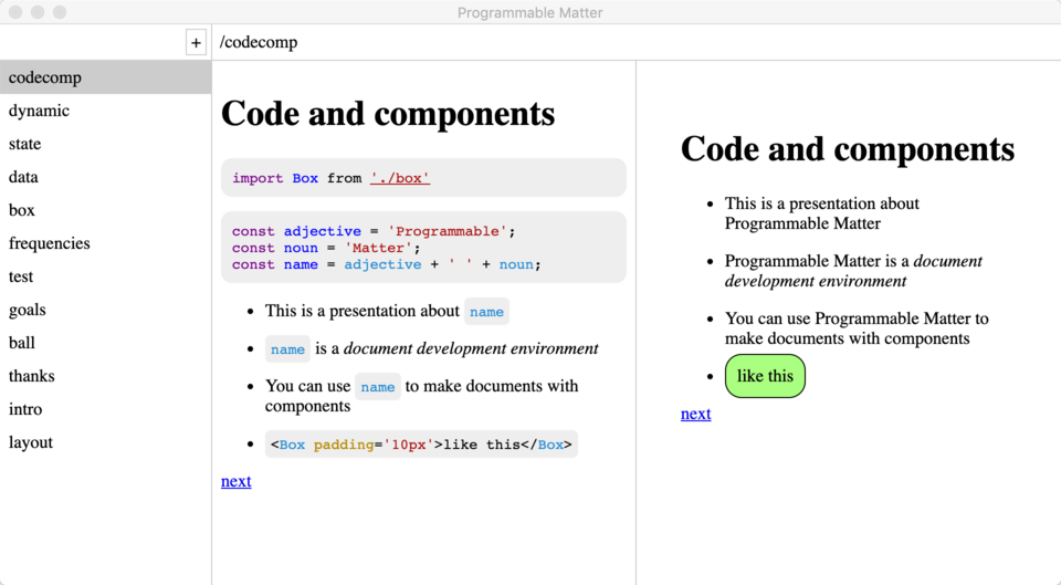 Programmable Matter screenshot