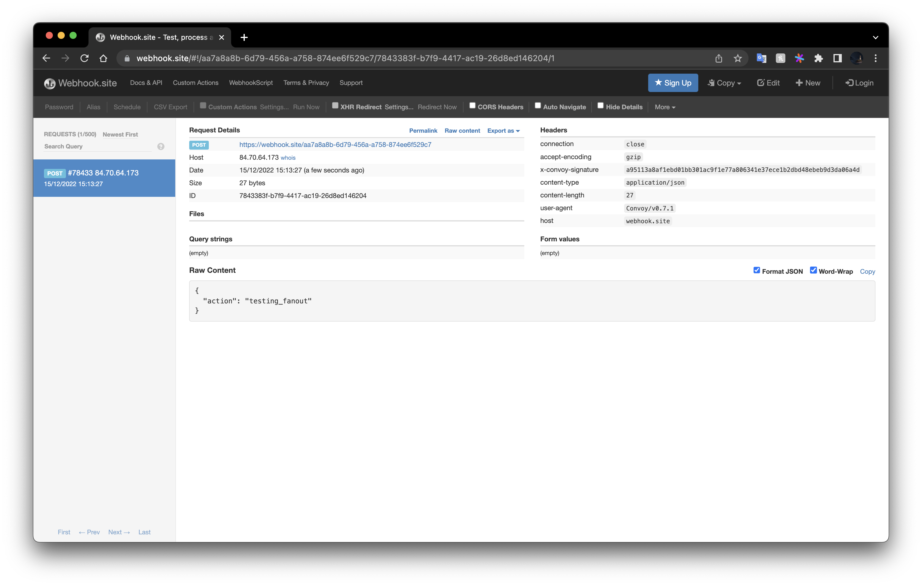 Endpoint-1 Webhook