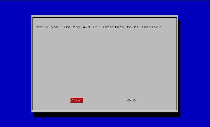 Enable I2C