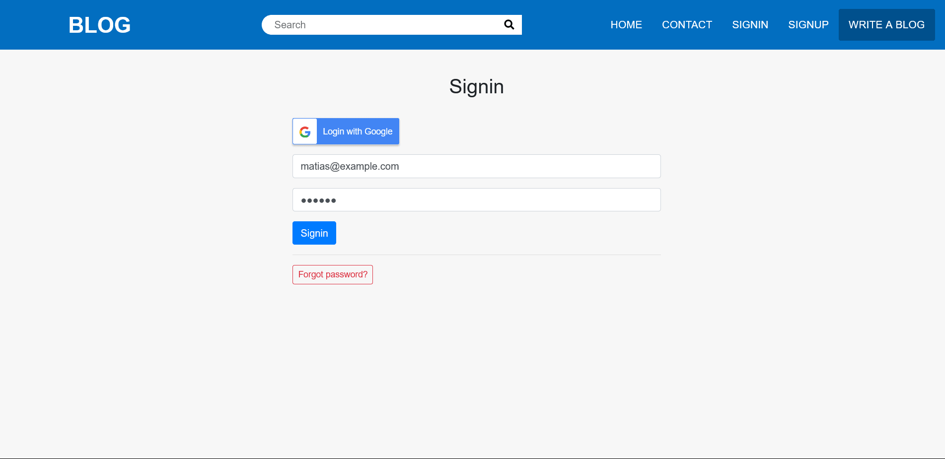 login