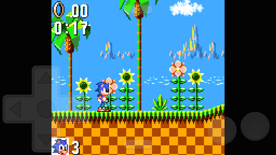 Provenance running Sonic The Hedgehog