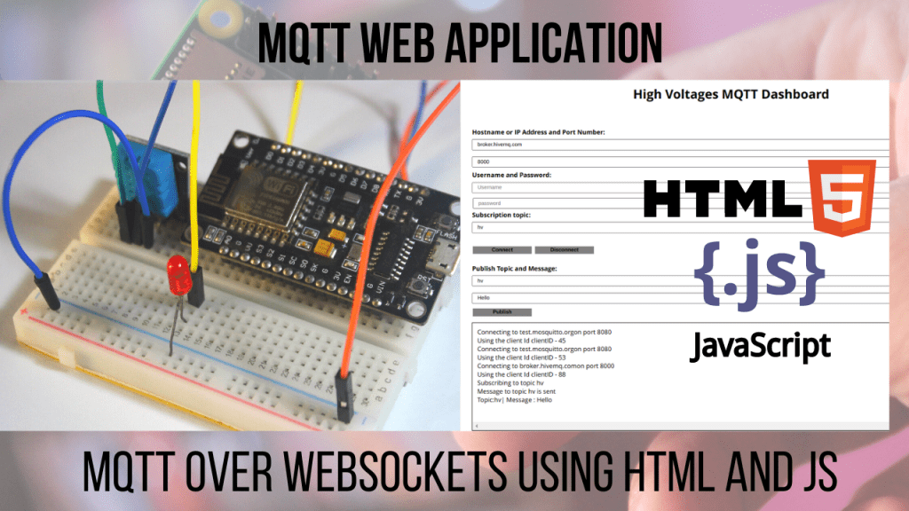 MQTT web app