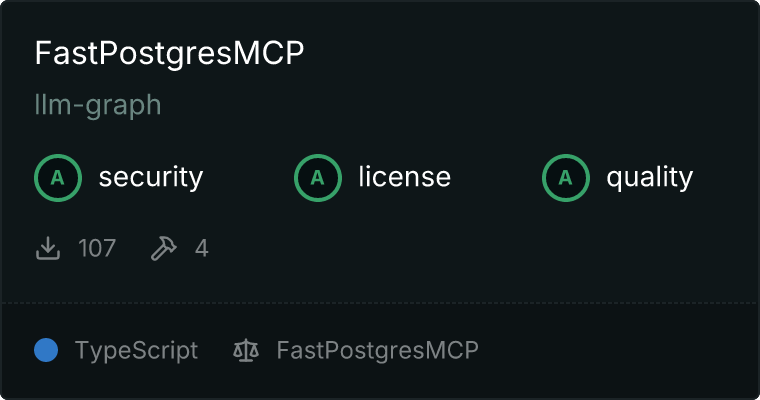 FastPostgresMCP MCP server