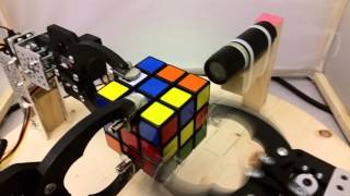 Rubik cube solver on FPGA