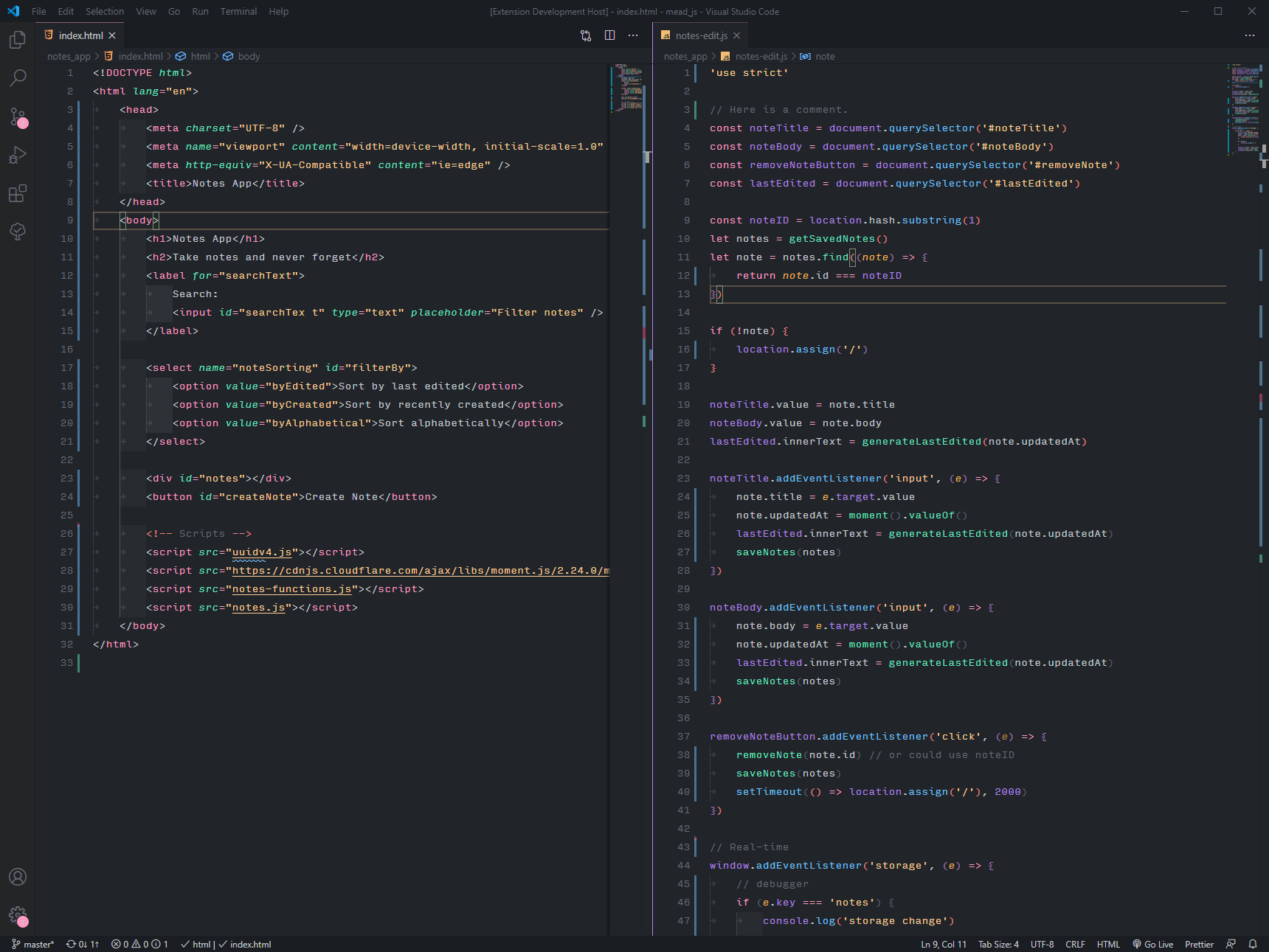 Screenshot of _inkSea Theme