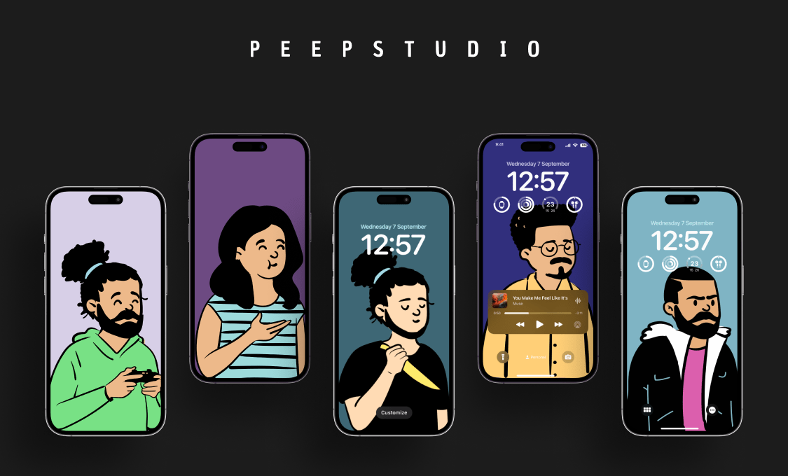 PeepStudio is an open source tool that lets you generate random peeps avatars in seconds.